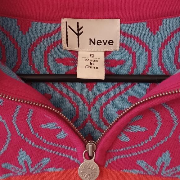 Neve pink blue sweater - Picture 4 of 6